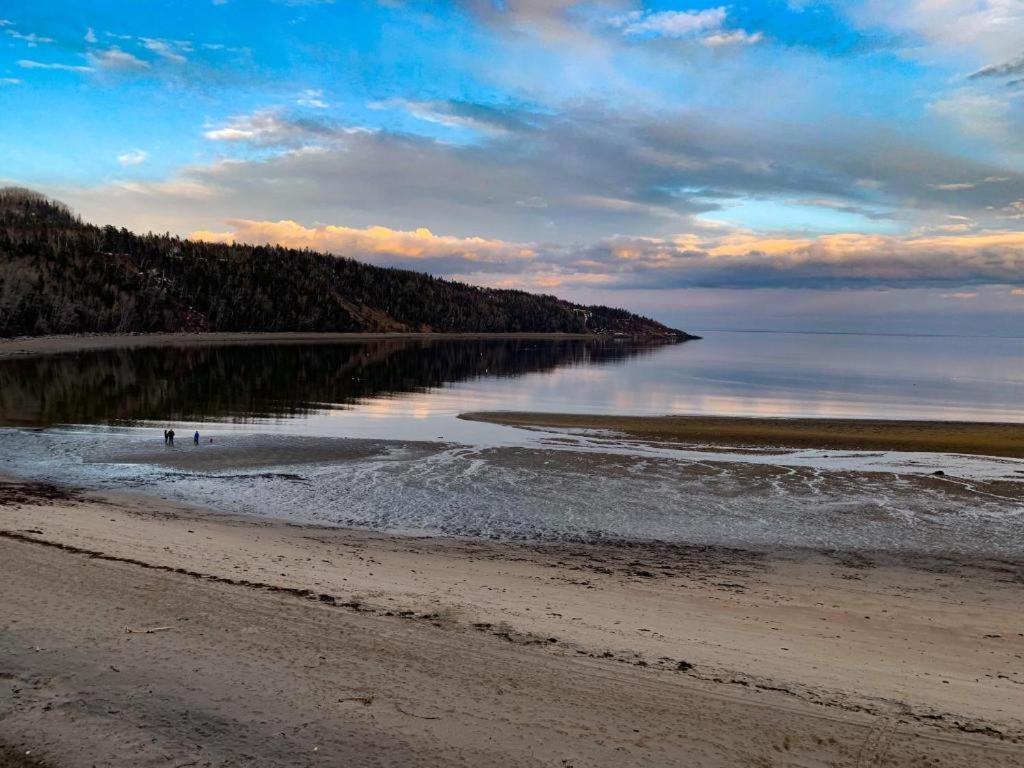Motel De L'Anse A L'Eau Tadoussac Exteriör bild